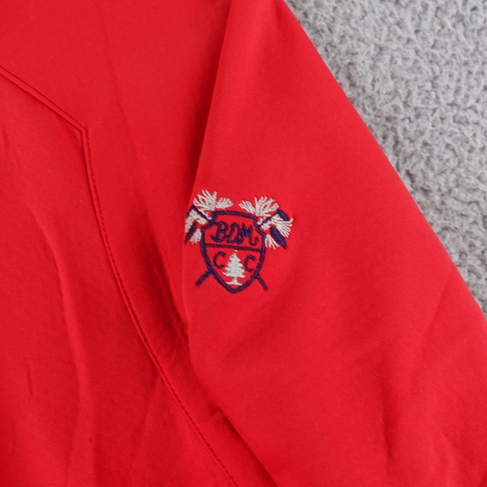 Zero Restriction Golf Pullover Mens Medium Red 1/… - image 4